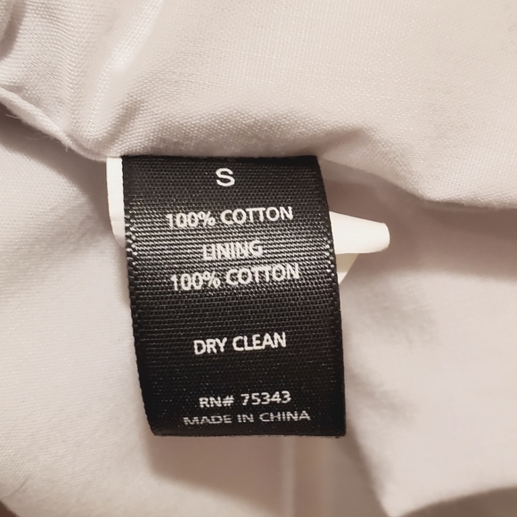 WILLI SMITH WHITE EYELET JACKET, SIZE SMLL - Picture 5 of 11